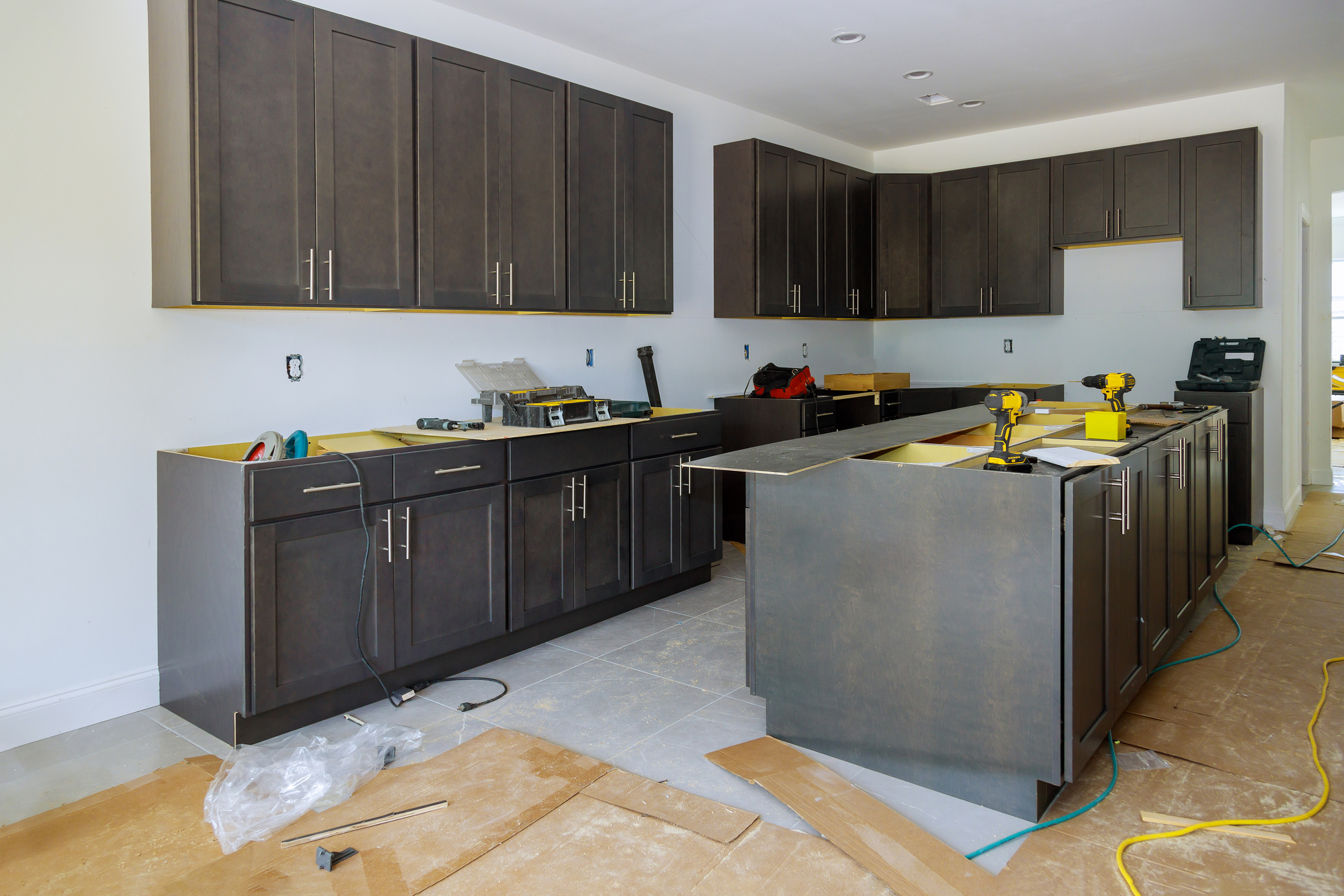 Installing in a New Kitchen Cabinet