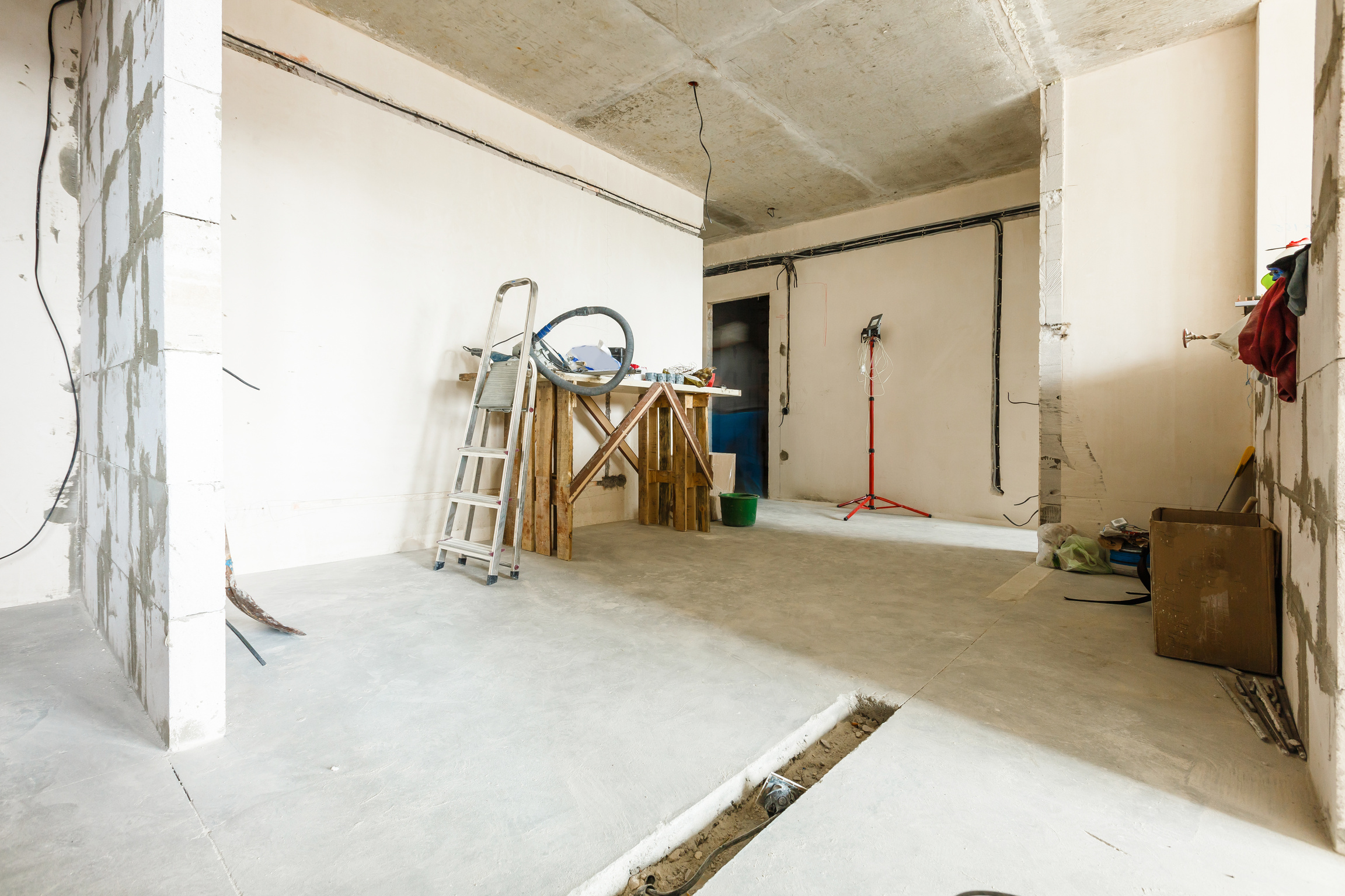 Apartment repair wall repair renovation house renovation home re